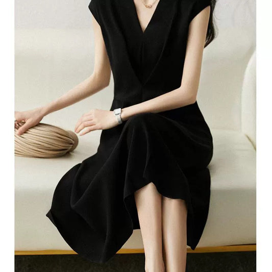 Robe midi fluide élégante pour femmes Chic und Stil