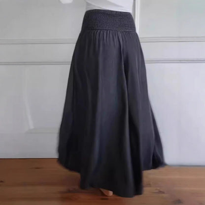 Wide airy pants for women with elastic waist and pockets Chic and Style