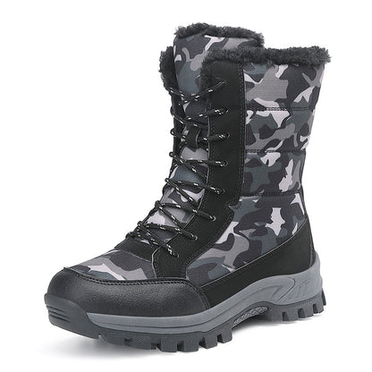 Bottes d'hiver pour femmes avec profil robuste et doublure isolante Chic und Stil