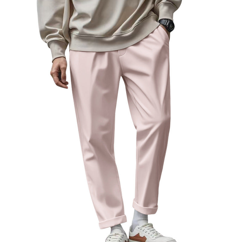 Elegant leisure pants for men with a relaxed fit and elastic waist Chic und Stil