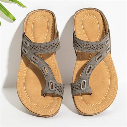 Sandales dames à lanières confortables avec des sangles spéciales et une semelle intérieure confortable Chic und Stil