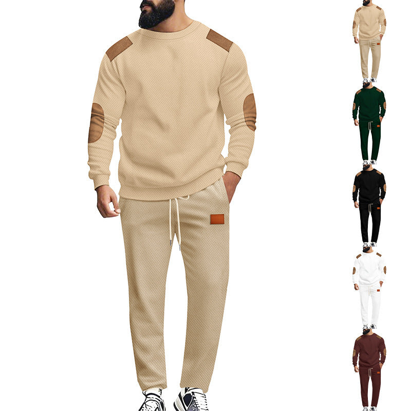 Men's chic and stylish sweatshirt and jogger pants set