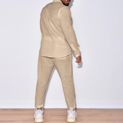 Costume décontracté pour hommes en lin léger Chic und Stil