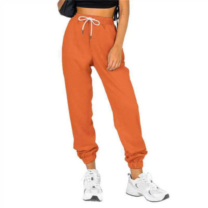 Pantalon d'entraînement pour femme avec taille élastique et coupe décontractée Chic und Stil