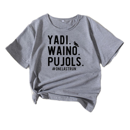 T-shirt graphique de loisirs pour femmes Chic und Stil