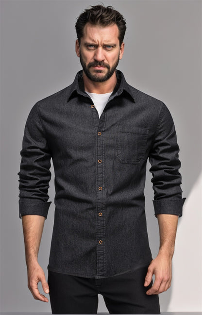 Chemise en jean pour hommes Chic und Stil