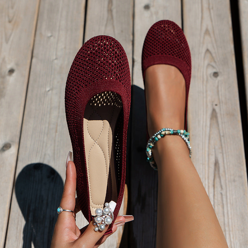 Ballerines respirantes pour dames Chic und Stil