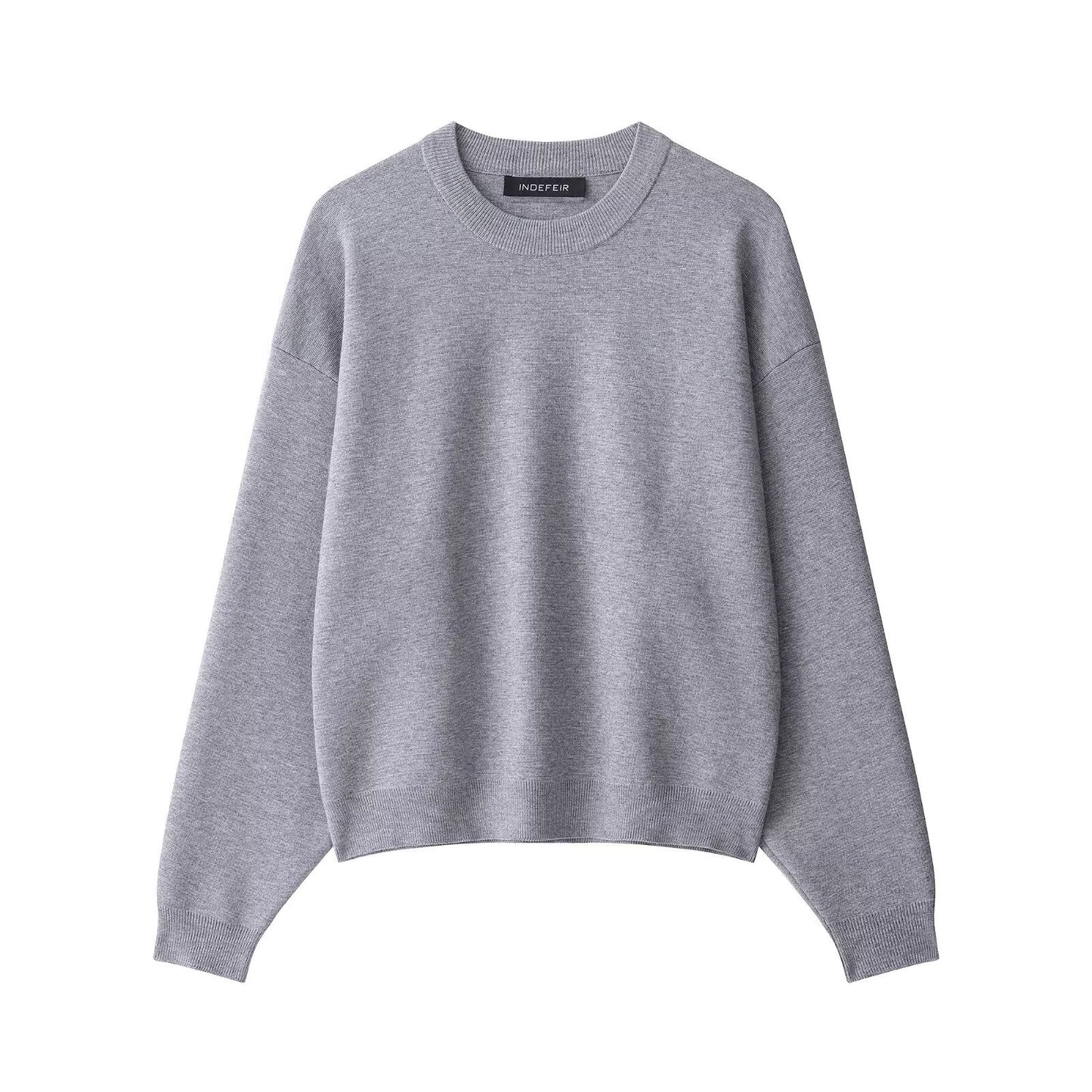 Pull en sweat décontracté pour femmes avec une coupe ample et un col rond moderne Chic und Stil