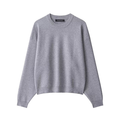 Pull en sweat décontracté pour femmes avec une coupe ample et un col rond moderne Chic und Stil