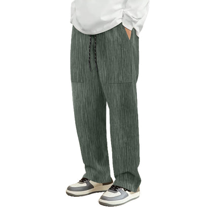 Casual men's pants with an innovative structured design and practical pockets Chic and Style