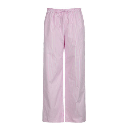 Lightweight pajama pants for women with elastic waistband and drawstring Chic und Stil