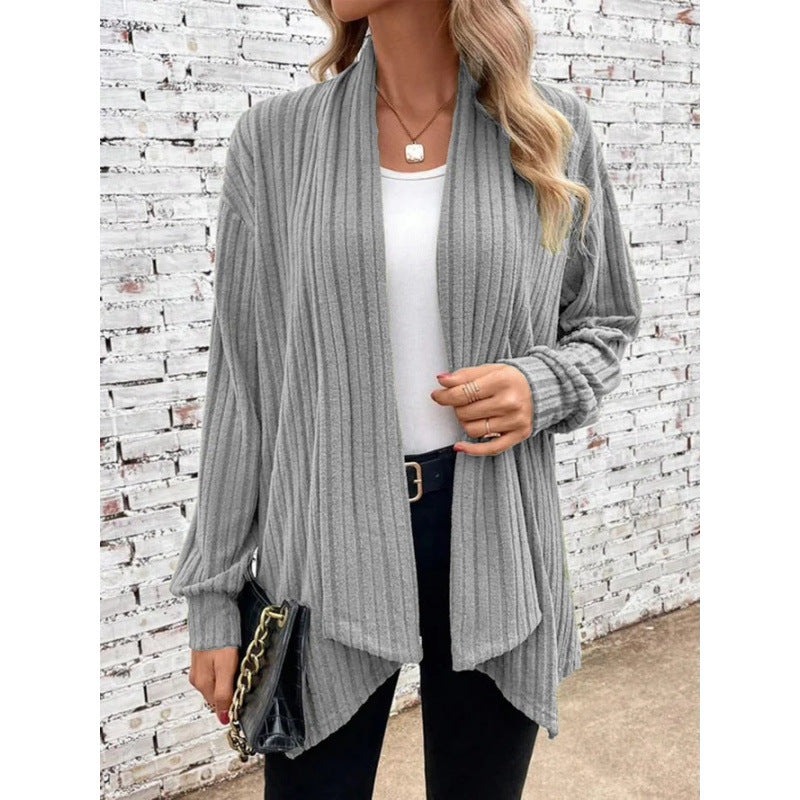 Dames cardigan décontracté à coupe ouverte Chic und Stil