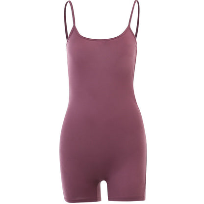 Dames loisirs Biker Shorts Jumpsuit Chic und Stil