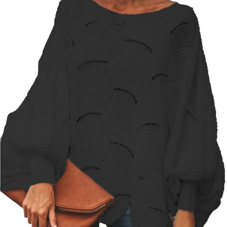 Pull en maille structuré pour dames avec un effet crochet aérien Chic und Stil