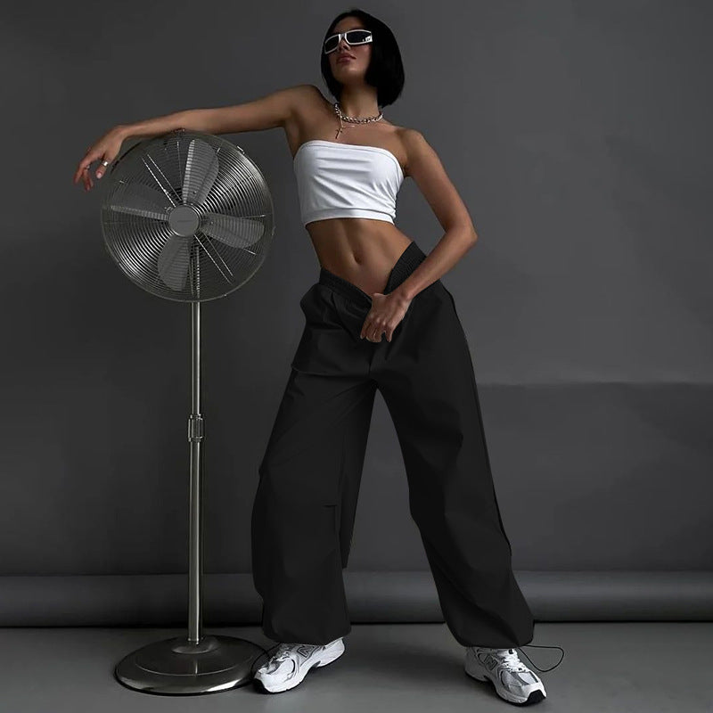 Ladies Chic and Stylish Light Cargo Pants