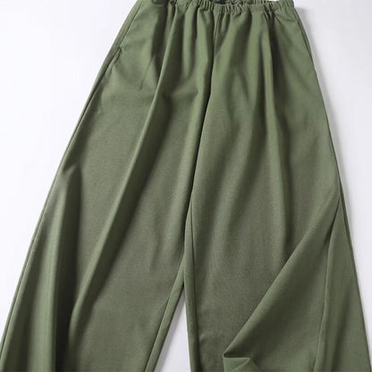 Women High-waisted Wide Pants Chic and Style