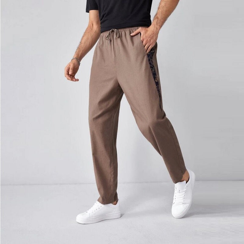 Casual and comfortable linen pants for men Chic and Style