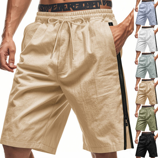 Shorts cargo sportives pour hommes avec taille ajustable et poches zippées pratiques Chic und Stil
