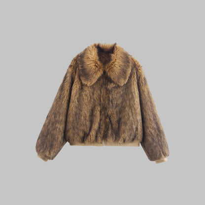 Ladies fur coat Chic and Style