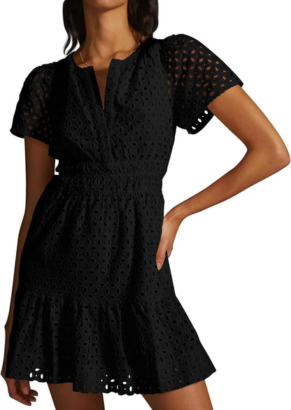 Robe d'été pour femmes à coupe aérienne Chic und Stil