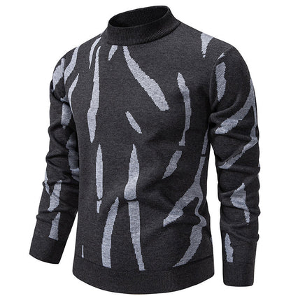 Pull mode pour hommes avec motif graphique Chic und Stil