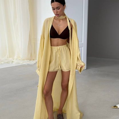 Dames élégant et aérien ensemble kimono Chic und Stil