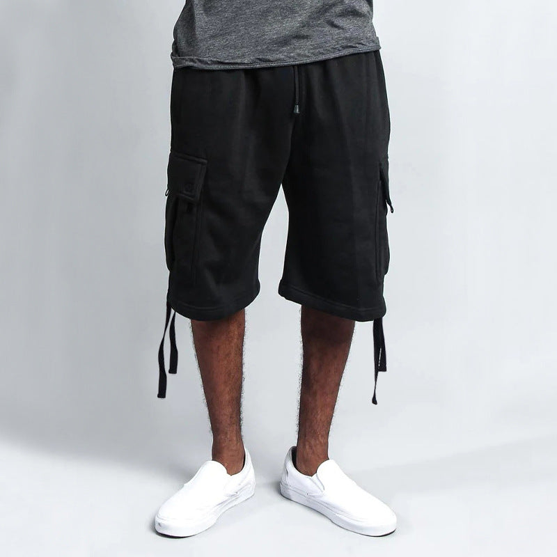 Shorts cargo pour hommes avec plusieurs poches pratiques et une taille élastique Chic und Stil