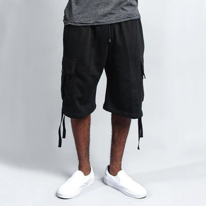 Shorts cargo pour hommes avec plusieurs poches pratiques et une taille élastique Chic und Stil