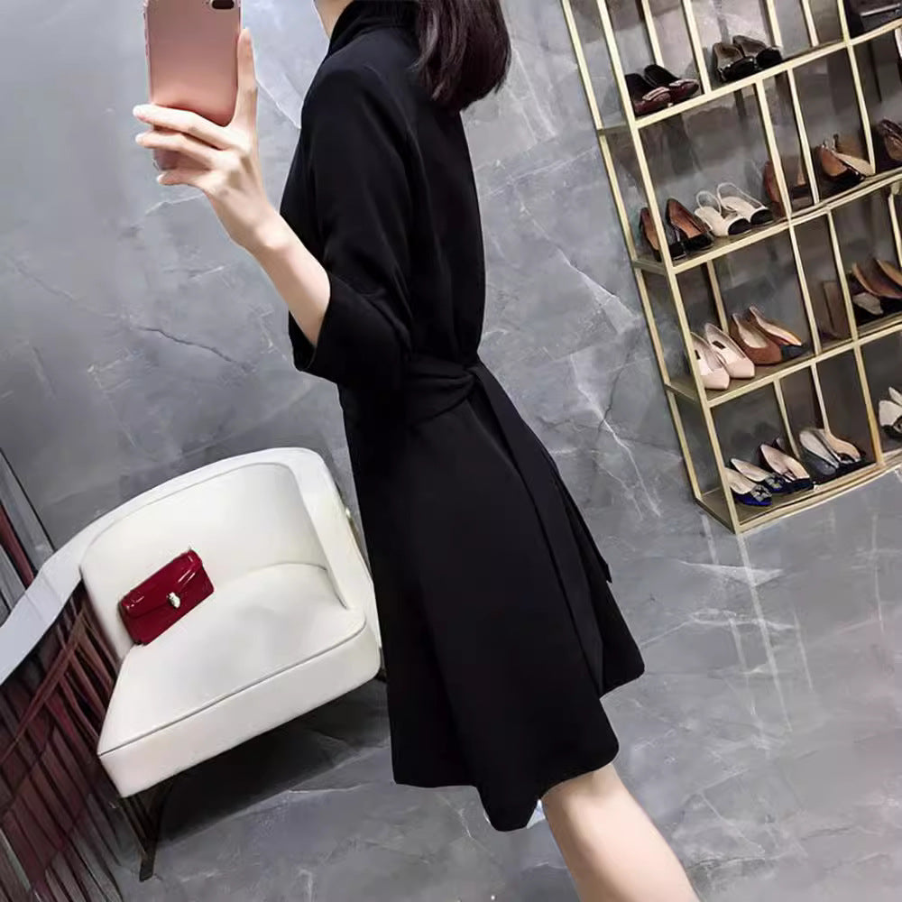 Robe élégante enveloppante pour femmes Chic und Stil
