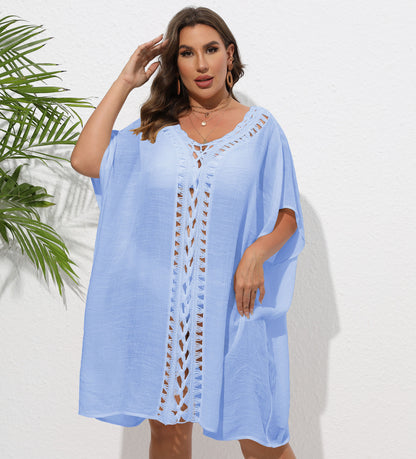 Ladies Light Beach Kaftan Cover-up Chic and Style