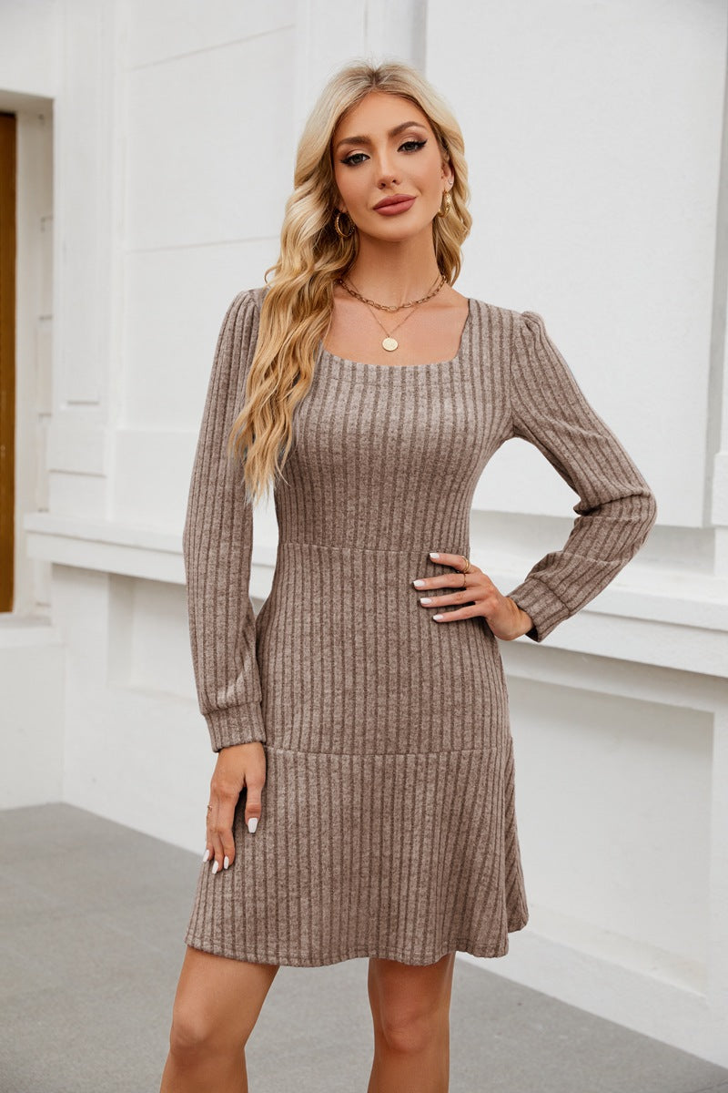 Robe midi tricotée Chic und Stil