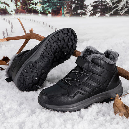 Bottes de randonnée d'hiver pour femmes avec semelle antidérapante et doublure isolante Chic und Stil