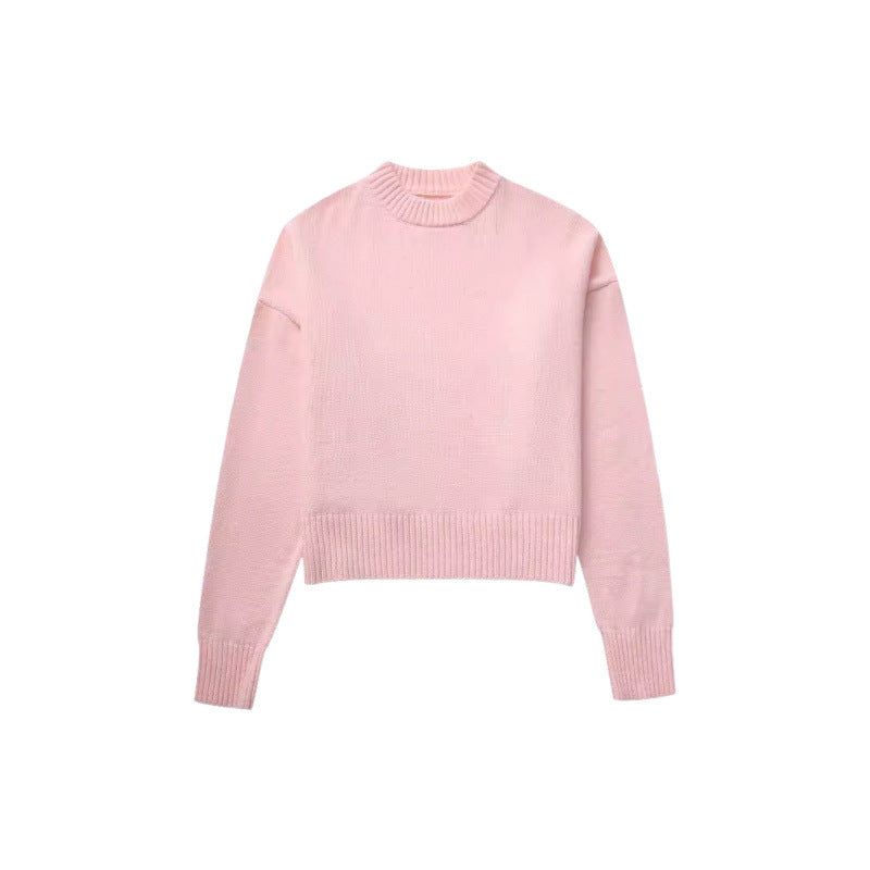 Pull en tricot surdimensionné confortable pour femmes Chic und Stil
