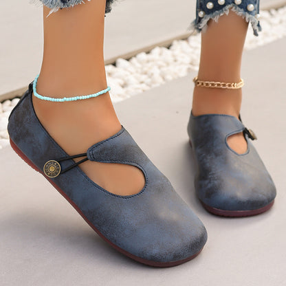 Dames élégantes ballerines Mary Jane Chic und Stil