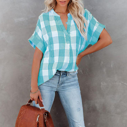 Chemise boutonnée surdimensionnée pour femmes Chic und Stil