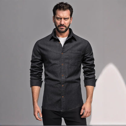 Chemise en jean pour hommes Chic und Stil