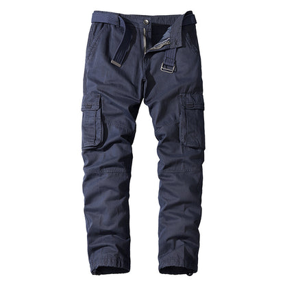 Multifunctional cargo pants for men with elastic waist and practical side pockets Chic and Style