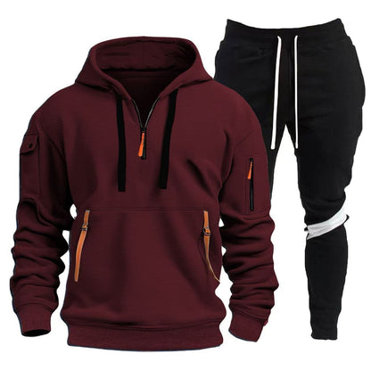 Men's Stylish and Chic Hoodie and Jogging Pants Set