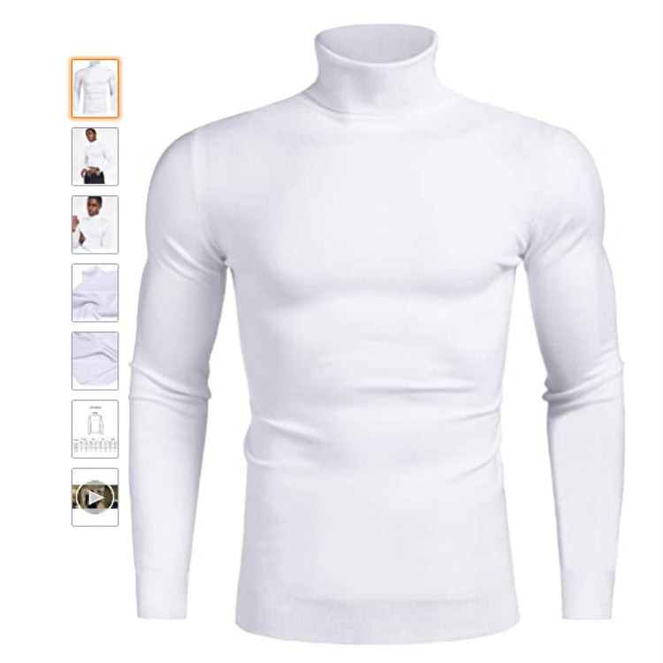 Chic and Style high-neck pullover for men