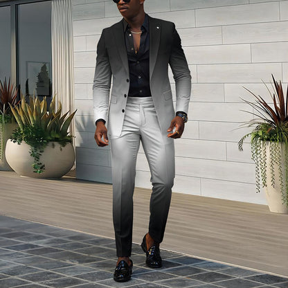 Costume homme élégant dégradé Chic und Stil