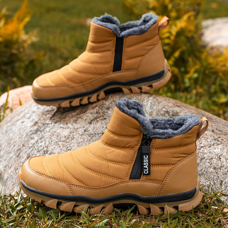 Bottes d'hiver isolées pour femmes avec matériau supérieur déperlant et semelle antidérapante Chic und Stil