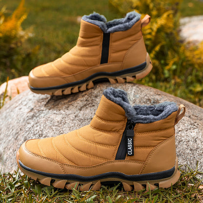 Bottes d'hiver isolées pour femmes avec matériau supérieur déperlant et semelle antidérapante Chic und Stil