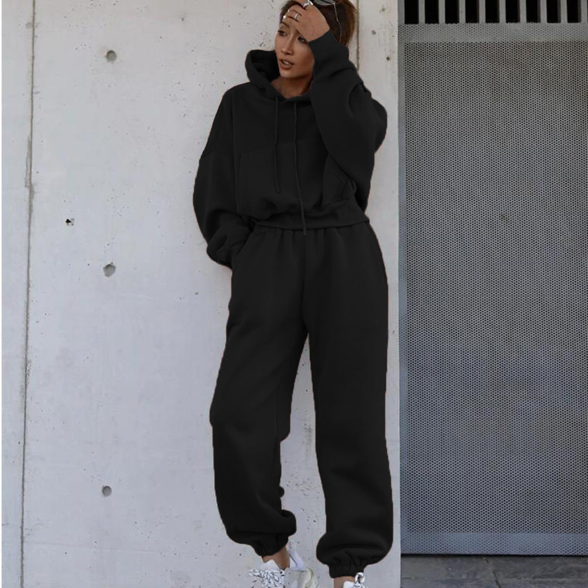 Women's hoodie set and baggy pants Chic und Stil