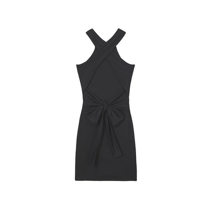Robe Mini Halter Bodycon Femme Chic und Stil