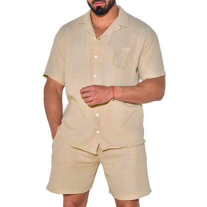 Homme ensemble de chemise à manches courtes et de shorts Chic und Stil