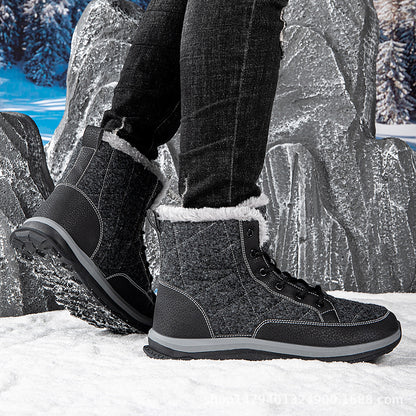 Bottes d'hiver pour femmes avec doublure en polaire isolante et semelle antidérapante Chic und Stil
