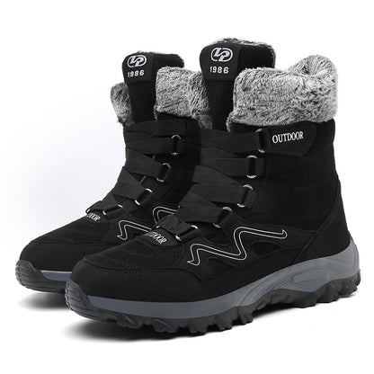 Bottes d'hiver confortables pour femmes avec doublure isolante Chic und Stil