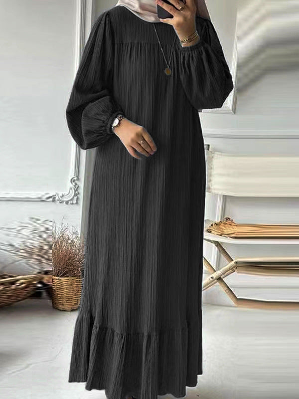 Dames Élégante et légère robe maxi Chic und Stil
