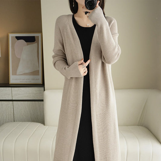 Cardigan en tricot décontracté pour femmes avec des mailles ouvertes et une coupe décontractée Chic und Stil