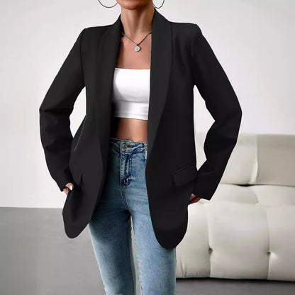 Women Elegant Blazer with Modern Design Elements Chic and Style